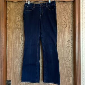 Talbots boot-cut jeans, 10 curvy